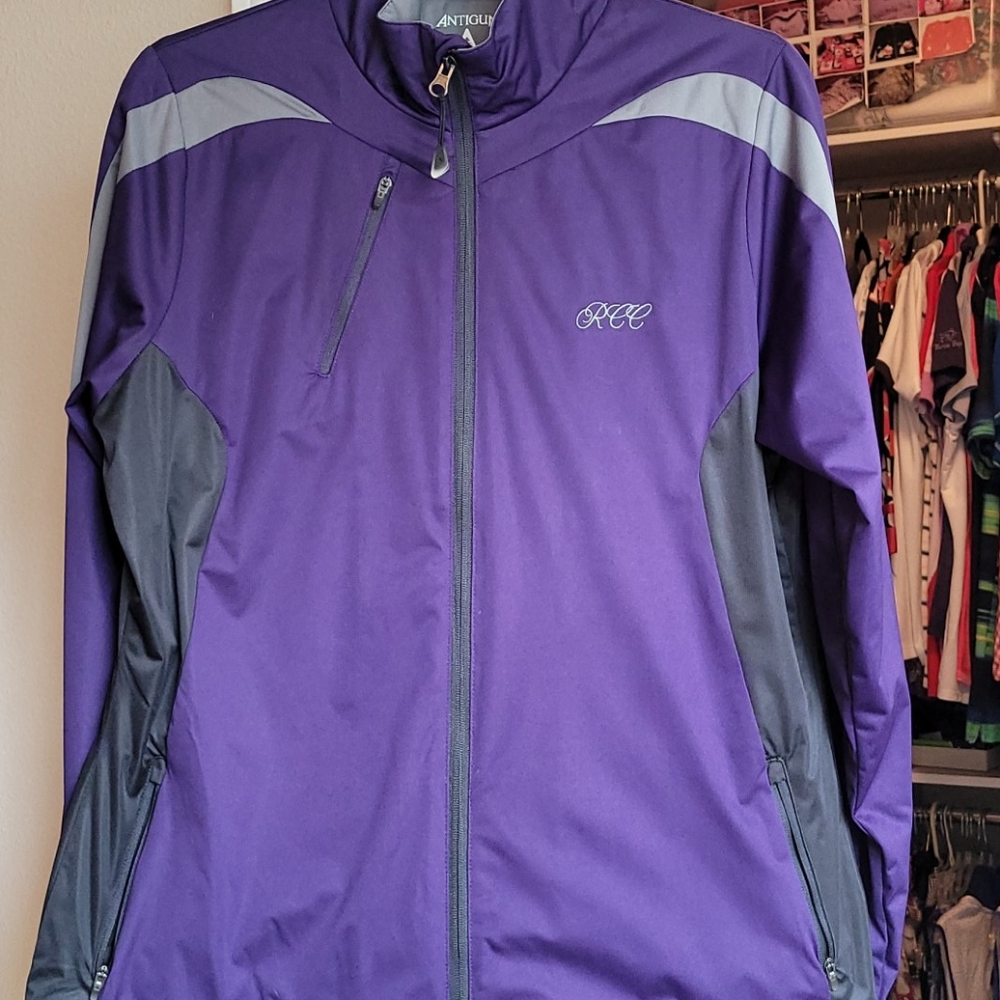 Antigua purple jacket